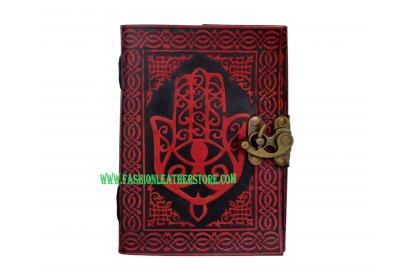 Celtic Hemsha Leather Book Of Shadow Blank Book Journal Note Book Dairy